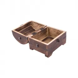 holzspielerei Bauernkasse - rustikal groß 281067