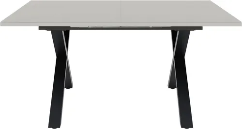 Mäusbacher Ausziehbarer Esstisch 210 cm - Eleganter Esstisch mit X-förmigem Gestell, ideal für gesellige Runden. Pflegeleicht und stabil, aus hochwertigem Holzwerkstoff gefertigt, bringt er modernen Stil in dein Esszimmer.