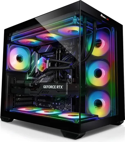 Kiebel Panorama IX Gaming-PC – Ultimatives Gaming-Erlebnis - Leistungsstarker Gaming-PC mit AMD Ryzen 9 9900X und RTX 5080. Genießen Sie flüssige 4K-Grafik und beeindruckende Kühlung durch Wasserkühlung und ARGB-Beleuchtung. Sofort startklar mit Windows 11!