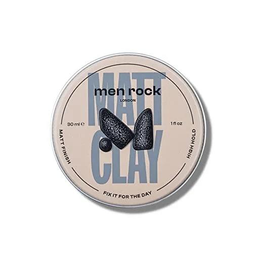 Men Rock Mattes Haar-Clay
