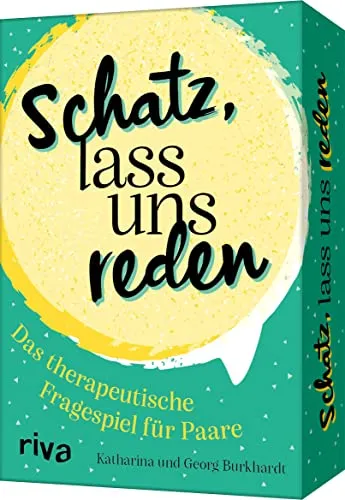 Schatz, lass uns reden: Das therapeutische Fragespiel für Paare - Alben für tiefgründige Gespräche, fördert die Kommunikation und ist das ideale Geschenk für Valentinstag oder Jahrestag.