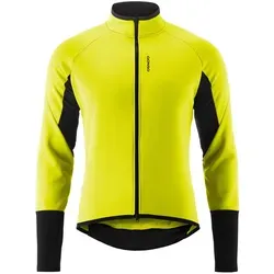 Gonso Road Jacket Softshell 2 M safety yellow (M10599) L - Gonso Radbekleidung, winddichte Softshell-Jacke in leuchtendem Gelb für optimale Sichtbarkeit und Komfort beim Radfahren.