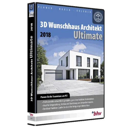 3D Wunschhaus Architekt Ultimate 2018 von bhv Publishing GmbH