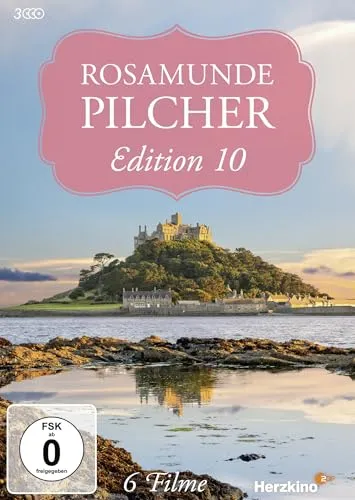 Rosamunde Pilcher Edition 10: 6 Filme auf 3 DVDs - Romantische Filme für die ganze Familie, ideal für gemütliche Filmabende – Freigegeben ab 6 Jahren.