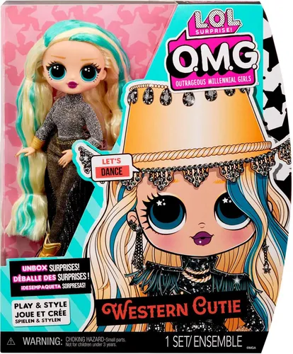 LOL Surprise OMG Western Cutie Fashion - Mehrere Überraschungen & Accessoires - Action- & Spielfiguren, inklusive modischer Accessoires für endlosen Spielspaß und kreative Outfits.
