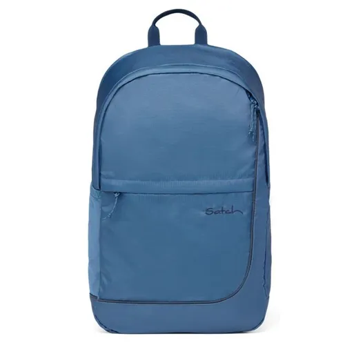 Satch Fly Freizeitrucksack 45 cm - Ripstop Blue - Schulrucksack mit gepolstertem Laptopfach und wasserabweisendem Material, ideal für Schule und Freizeit – alles sicher verstaut!