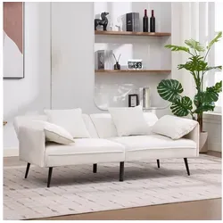 Merax Schlafsofa 2-Sitzer mit verstellbarer Rückenlehne von Merax