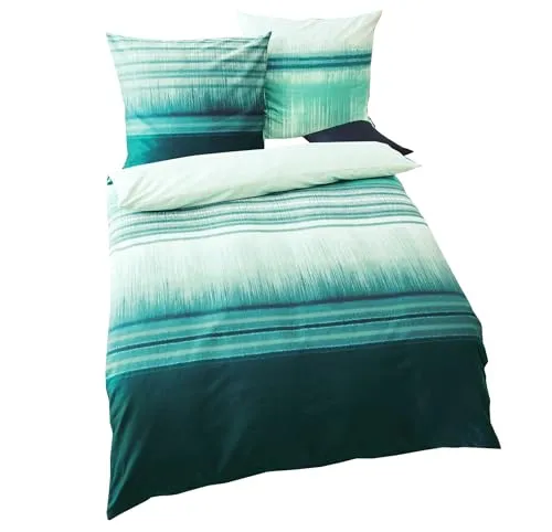 JACK by Kaeppel Biber Bettwäsche 2tlg. Energize Türkis Blau in türkis von JACK