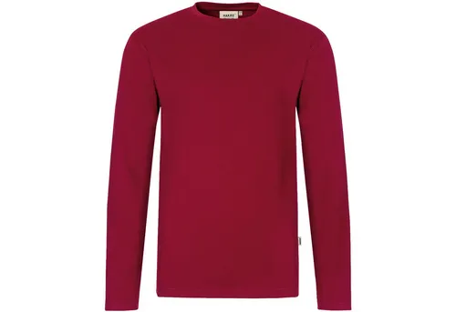 Hakro Longleeve Performance, HK279-weinrot, 3XL - Herrenbekleidung, hochwertiger Longleeve mit optimalem Tragekomfort für Beruf und Freizeit.
