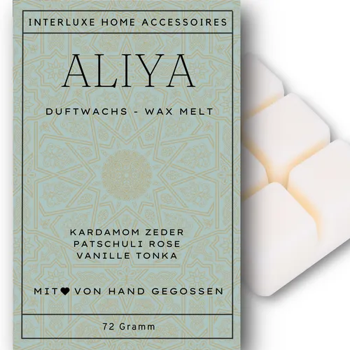 Interluxe Duftwachs - ALIYA Duftmelt orient orientalisch duftendes Wachs