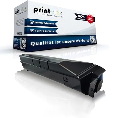Print-Klex Tonerkartusche kompatibel für Kyocera TASKalfa 4550 ci TASKalfa 4550 cig TASKalfa 4551 ci TASKalfa 5550 ci TASKalfa 5550 cig TASKalfa 5551 ci TK8505 TK8505K TK-8505 Black BK-Eco Line Serie