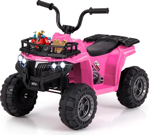 COSTWAY 6V Kinder Quad Elektro in Rosa