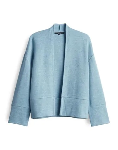 someday Damen Sweatjacke | ULISON Regular offener Cardigan aus weicher Sweatqualität Arctic Blue, 40
