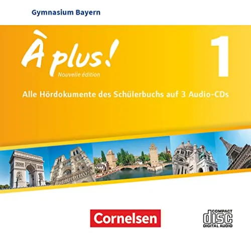 À plus ! - Französisch lernen - Audio-CDs Band 1 - Französisch lernen mit À plus ! - Ideal für Schüler in Bayern, bietet interaktive Audio-CDs für einen lebendigen Sprachunterricht.