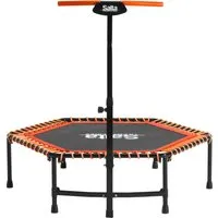 Salta Fitness Trampolin mit höhenverstellbarem Haltegriff