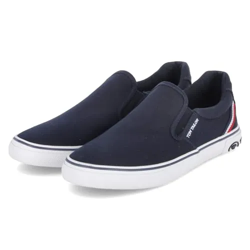 Tom Tailor Herren Bootsschuh 5380050011, Navy, 41 EU - Wanderschuhe für sportliche Abenteuer, modern und stylisch für einen entspannten Look.
