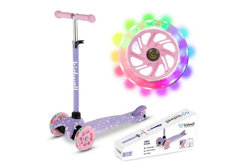 COIL Dreiradscooter Kinderroller in lila von COIL