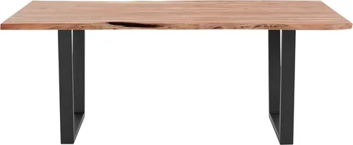 MCA living Esstisch 200 x 78 x 100 cm - Eleganter Esstisch aus massivem Akazienholz, ideal für gesellige Runden. Robust und stilvoll, passt perfekt in jedes Esszimmer.