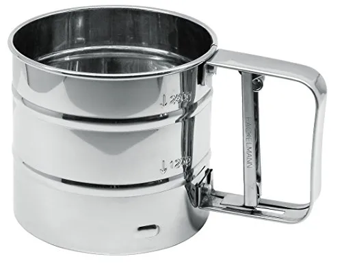 Fackelmann Einhand-Blitzschnell-Sieb Weißblech 350g