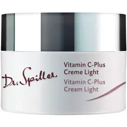 Dr. Spiller Biomimetic Skin Care Vitamin C-Plus Creme Light 50ml - Tagespflege mit intensivem Anti-Aging-Effekt, schützt die Haut vor Umwelteinflüssen und hydratisiert langanhaltend.
