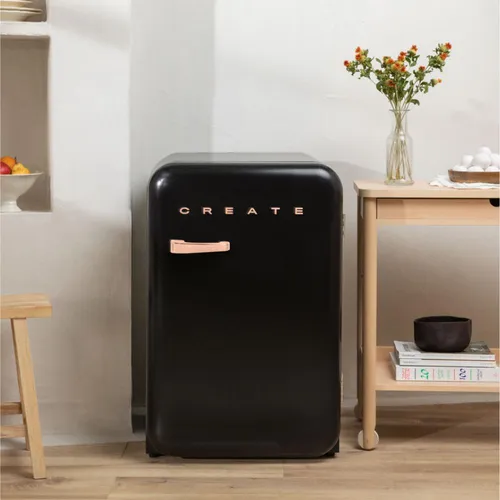 CREATE RETRO FRIDGE 83.5 ROSE GOLD