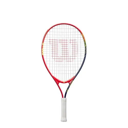 Wilson Tennisschläger SLAM JUNIOR 23 BOYS - Tennisschläger für Kinder, ideal für junge Spieler mit besaitetem Design für mehr Spin und Beschleunigung, leicht und handlich mit nur 205 g.