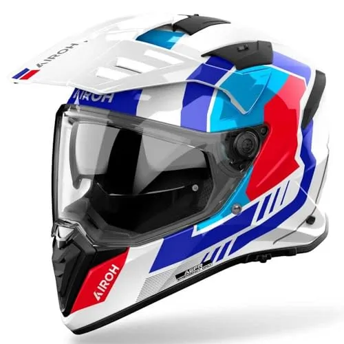 Airoh Bandit Horn Endurohelm in weiß von Airoh