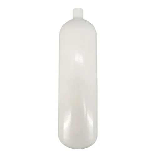 Stahlflasche / Tauchflasche 2 Liter 300 bar 100mm ohne Ventil