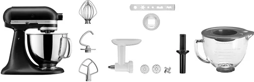 KitchenAid Küchenmaschine 5KSM125EBM, Schwarz Matt