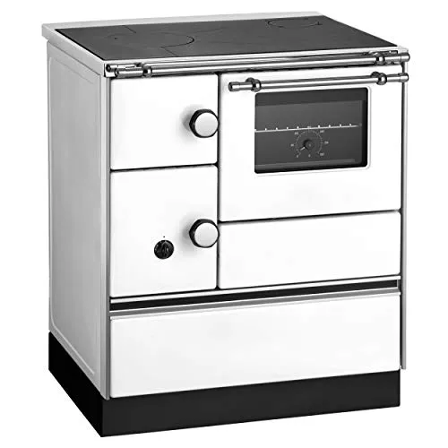 Westminster Festbrennstoffherd K 176 A-70 - 5 kW, weiß - Herd für Festbrennstoffe, effizient und umweltfreundlich, ideal für nachhaltiges Kochen in der Küche.