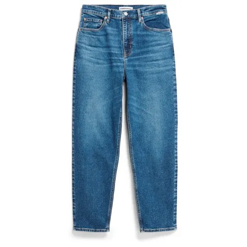 ARMEDANGELS - Women's Mairaa Mom Jeans Gr 40-42 - Länge: 32 Blau - Vielseitige Jeans für Deinen Alltag in Blau, Größe 40-42, Länge 32. Mit elastischem Stretch für optimalen Tragekomfort. Hergestellt aus recycelten Materialien. Entdecke weitere nachhaltige Mode von ARMEDANGELS bei Bergfreunde.de!