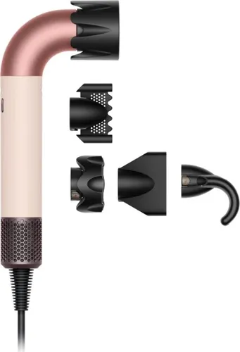 Dyson Supersonic r Haartrockner Ceramic Pink/Roségold - Leistungsstarker und leichter Haartrockner mit neuem Design für schnelles Trocknen, weniger Frizz und mehr Glanz. Ideal für präzises Styling ohne Hitzeschäden.