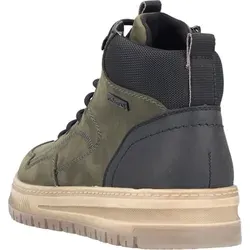Schnürboots RIEKER Herren Gr. 46 - Sportliche Sneakerboots aus Nubukleder mit TEX-Membran für atmungsaktive, wasserabweisende Eigenschaften. Ideal für Outdoor-Aktivitäten und komfortabel durch den Innenreißverschluss.
