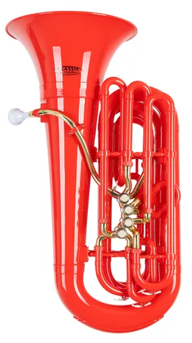 Classic Cantabile KT-30RD MardiBrass Kunststoff Bb-Tuba Rot