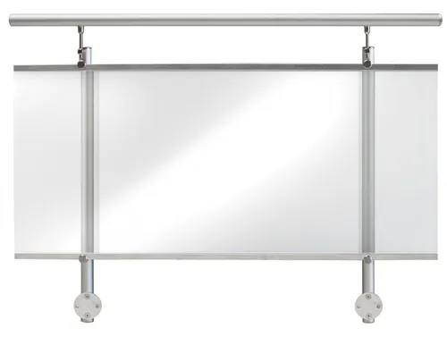 Produktbild AF1 Alu Geländerset mit Acryl Glas