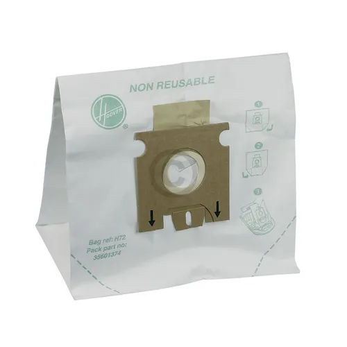 Filterbeutel HOOVER 35601374 H72 für Staubsauger 5Stk