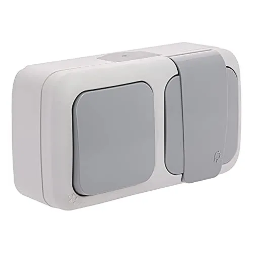 Siemens – wasserdicht VV + Steckdose 2P + T grau Siemens von Siemens
