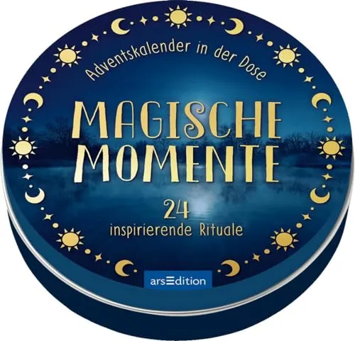 Adventskalender in der Dose. Magische Momente: 24 inspirierende Rituale | Adventskalender für Erwachsene für mehr Spiritualität in der Weihnachtszeit