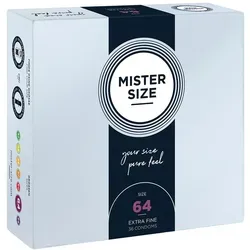 Mister Size «64» robust & komfortabel - Maßkondome (36 Kondome) 36 St