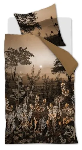 Beddinghouse Bettwäsche EVENING Satin 155x220 cm - Bettwäsche aus 100% Baumwolle, atmungsaktiv und angenehm auf der Haut. Ideal für erholsamen Schlaf in stilvollem Design.