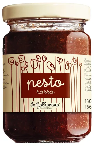 La Gallinara Pesto Rosso - Tomatenpesto zu Pasta 130g