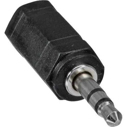 InLine Audio Adapter 2,5mm Klinke Bu->3,5mm St Stereo schwarz
