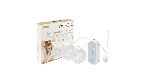 3370 LAKTATOR ELEKTRYCZNY SOFT PODWÓJNY GIO-360 INNOGIO 5906630333370