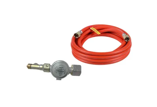 ROTHENBERGER Gasdruckregler Set 1,5 bar mit 5 m Schlauch - Sonstige, ideal für sicheres Löten und Schweißen, inklusive 5 m Propangasschlauch für flexible Anwendungen.