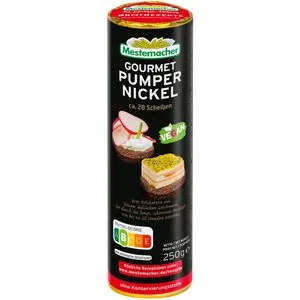 Mestemacher Brot Gourmet Pumpernickel, laktosefrei, 250g