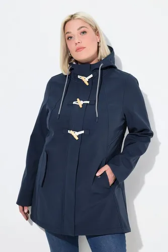 Ulla Popken Softshelljacke HYPRAR Softshelljacke wasserabweisend Knebelknöpfe