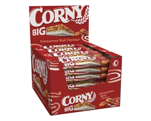 CORNY Riegel BIG Cinnamon Roll Flavour, 24 Müsliriegel