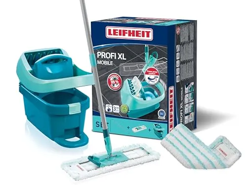 LEIFHEIT Profi XL Bodenwischer Set mit Wischtuchpresse von Leifheit