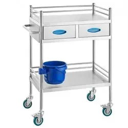 Produktbild VEVOR Labor-Servierwagen aus Edelstahl
