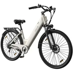 Vankel E-Bike Cityrad C1 - 28” Pedelec für Damen und Herren - Wartungsfreies E-Bike mit 468Wh Akku für bis zu 70 km Reichweite. Ideal für Ausflüge und den Alltag. Ergonomischer Sattel und Reflexstreifen sorgen für Komfort und Sicherheit.